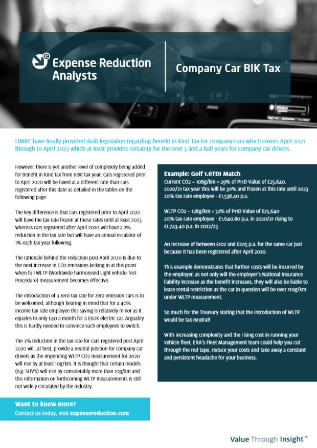 Benefit in Kind Electric Cars 2020/21: Maximize Savings!